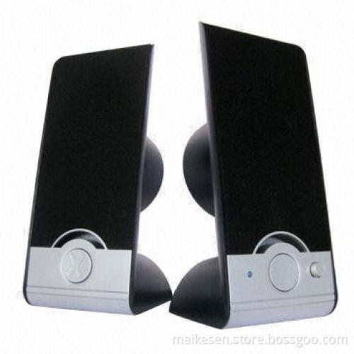 Subwoofer Speakers, Available in Silver and Black, 2 x 5W RMS Power